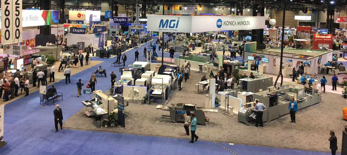 KonicaMinoltaUS's tweet photo. Check out which products #KonicaMinolta will have on display in our 9,000 square foot exhibit at @thePRINTevent next month!  https://t.co/sTmEPPDbTF @APT_tech #PRINT18 https://t.co/SWnU9n2QR5