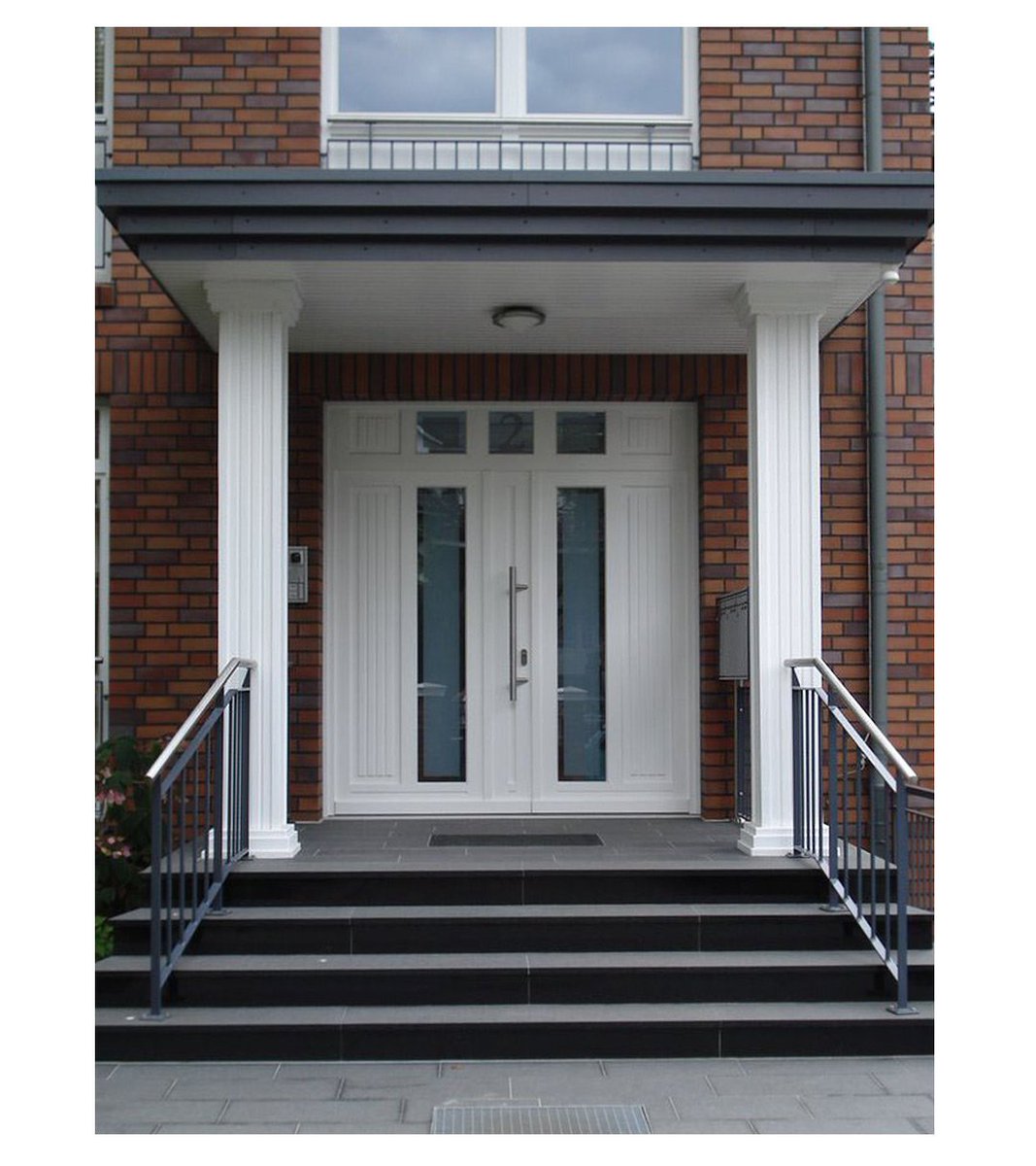 ট ইট র Trax Matthies Eckige Vordachsaulen Mit