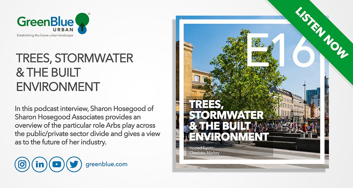 GreenBlueUrban's tweet photo. Discover our latest podcast with Sharon Hosegood of Sharon Hosegood Associates on the role Arborists play in the public and private sector and the future of the industry - https://t.co/7xCZiTcrWN https://t.co/NW9fzswUn7