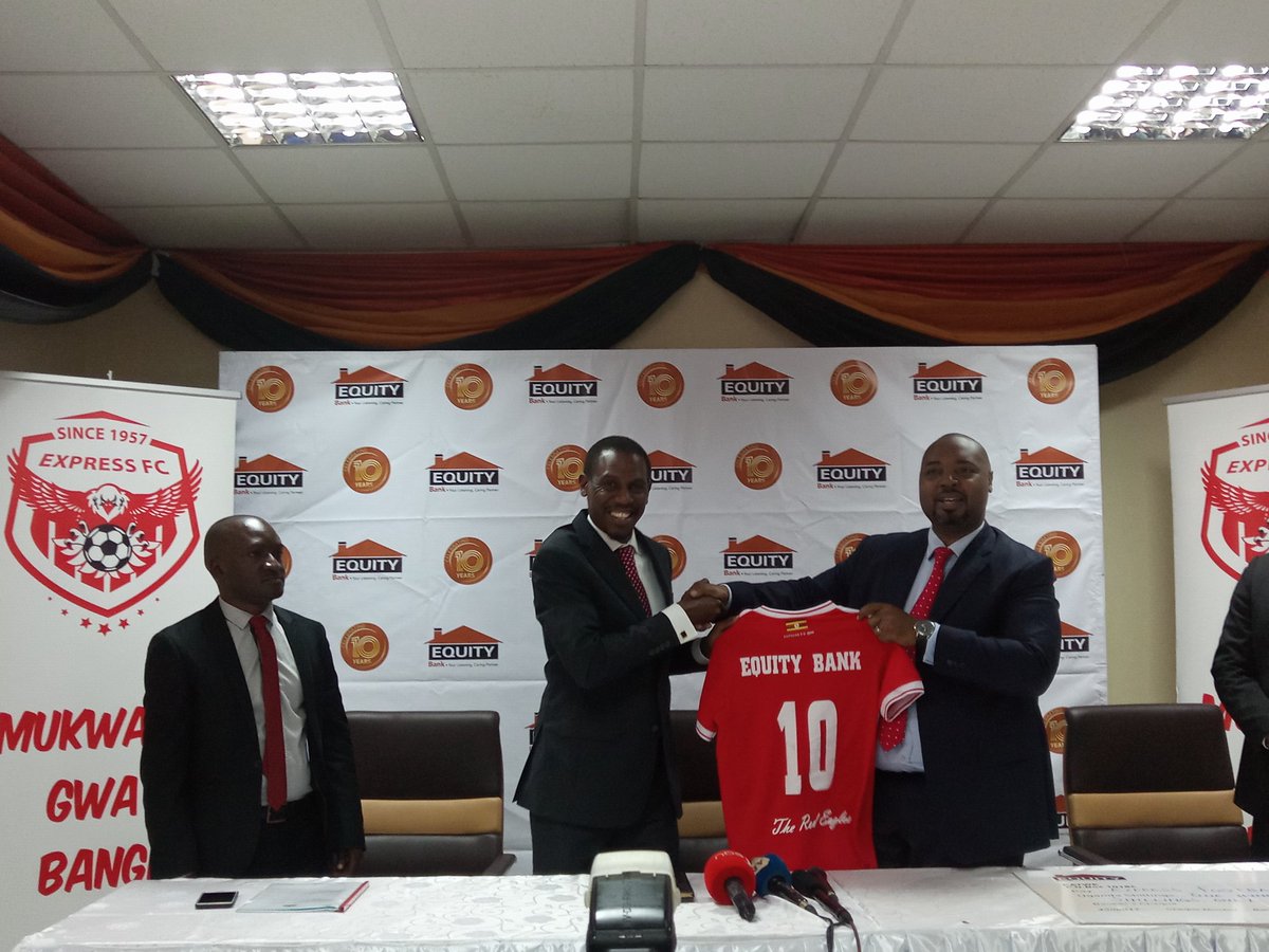 ExpressFCUganda's tweet image. We've signed a 1-year partnership with Equity Bank Uganda.

All our Fans should open accounts at Equity Bank and get the #EquityExpressCard at 50,000/-

This will help them access all UPL games at Wankulukuku and do other personal transactions

The #EquityExpressTrain has set off