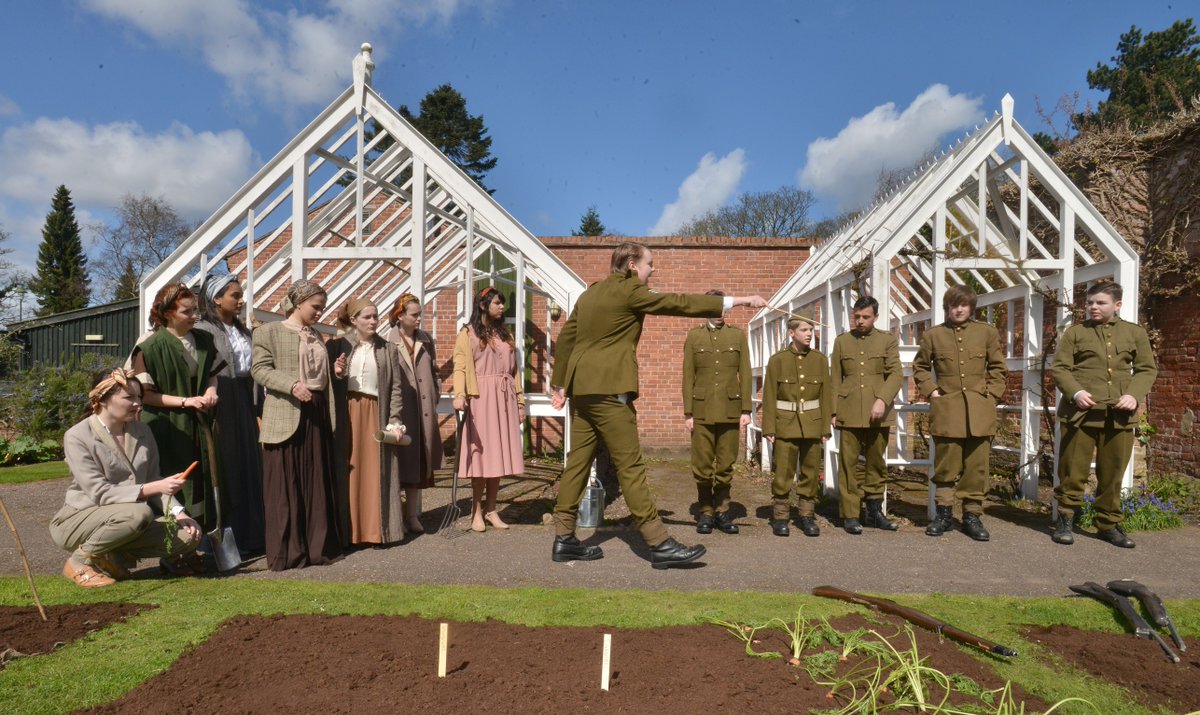 CYT_Wolves's tweet image. #tbt Remembering our series of seasonal performances as part of our @HLFWestMids funded project #patchtoplate with this shot from The Spring Offensive. We're not just any youth theatre - we stage site specific and #heritage themed shows that celebrate wolverhampton's history!