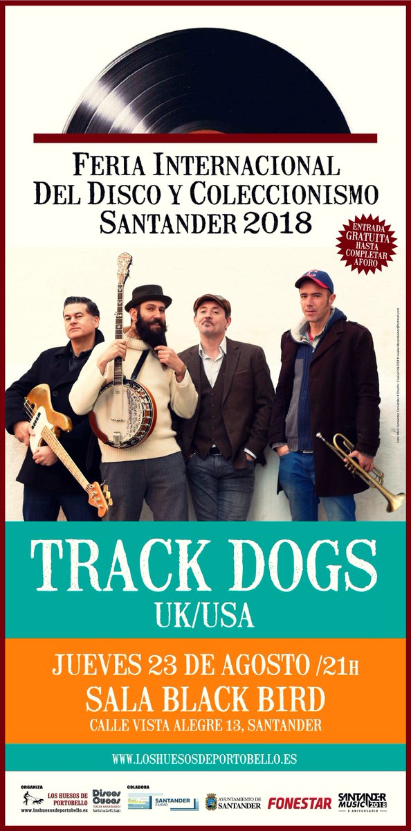 PortobelloBones's tweet photo. 📌 Hoy, a las 20:30h, concierto electroacústico de @danimolinomusic en el Bramble (c/Río de la Pila 18) 📌 Y @TrackDogsMusic (UK/USA) en @BlackBirdMusicC . Apertura 21h - Concierto 22h 🎟️ Todo con entrada gratuita hasta completar aforo!! 👉 Más info: https://t.co/qeW34MZrCx https://t.co/tofqyBB6fu