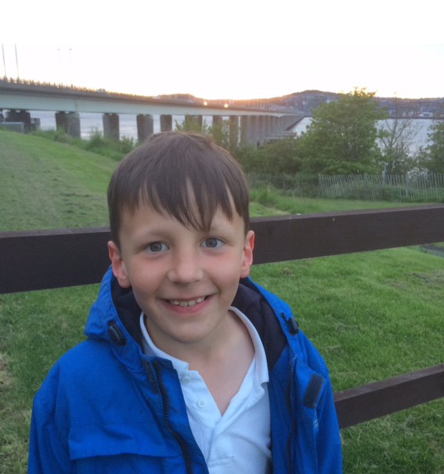 NHSTayside's tweet photo. Seven-year-old Charlie Watts will walk across the Tay Road Bridge as many times as he can in ten hours, on Saturday, 25 August to raise money for Roxburghe House in memory of his mum Eileen.
#supportcharlie #lovenhstayside read Charlie's story here https://t.co/9Gvb52R74n https://t.co/HQjBQFbm5g