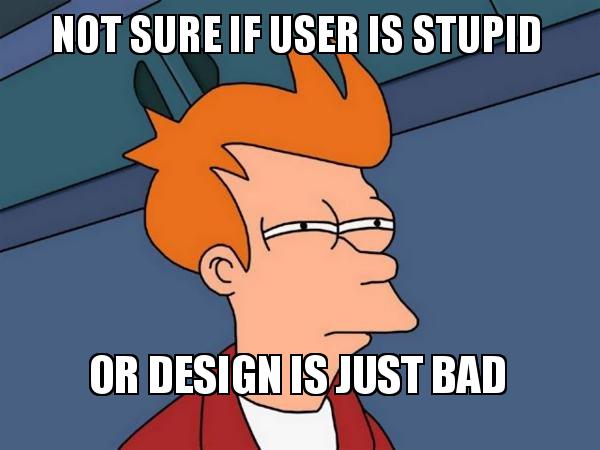 marcuskehrle's tweet image. Watching User Test Videos like 
#ux #usertest