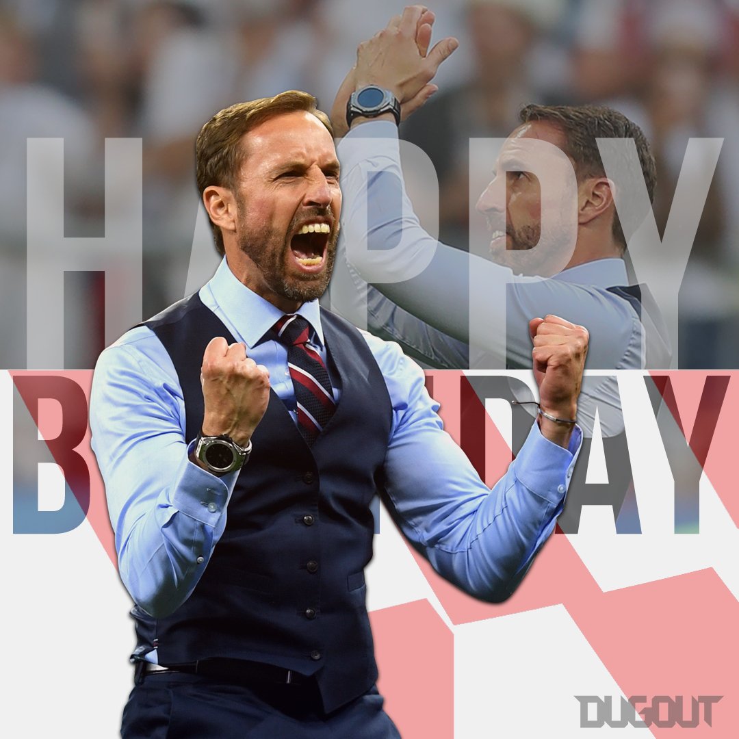 Southgate you\re the one... Happy birthday to manager Gareth Southgate       