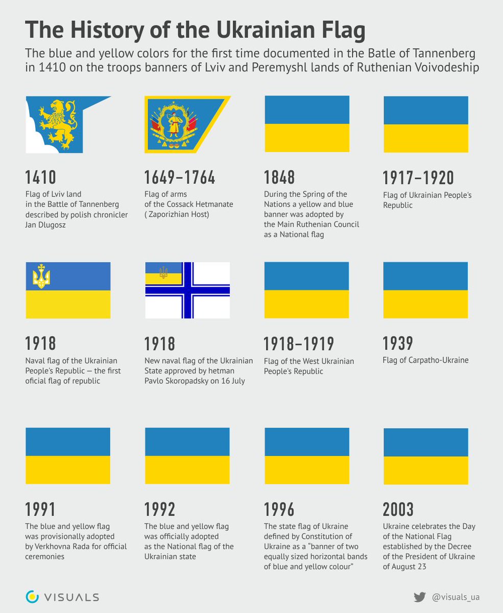 The History of the Ukrainian Flag | Ukrainian flag, Ukraine flag