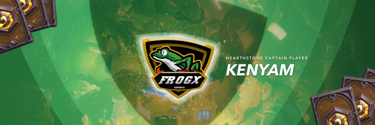 Estrenamos nuevo header!!!! realizado por mi gran compi de equipo <a href="/nazohana/">Iván García</a> muchas gracias crack a quedado guapisimo!

<a href="/hearthstone_es/">Hearthstone España</a> <a href="/FROGXesports/">FROGX® 🐸</a>