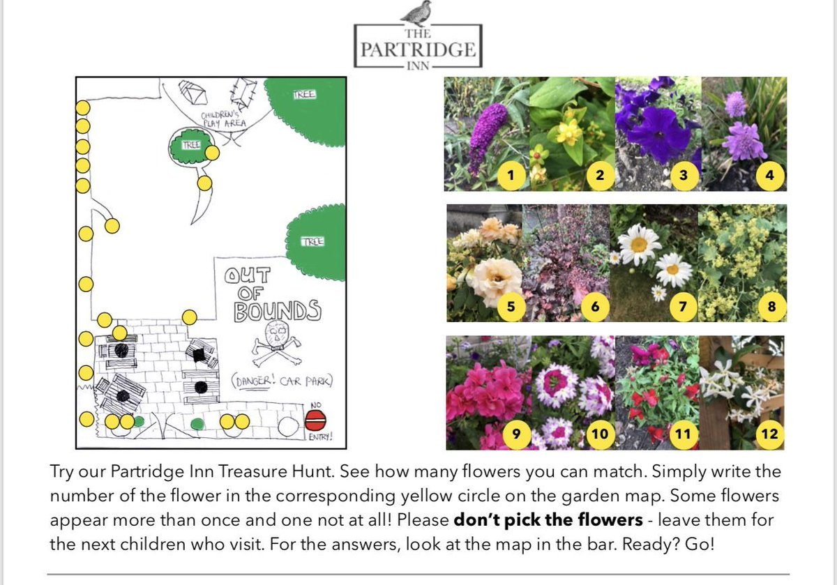 Want to keep the #kidsentertained whilst you enjoy our #beerandmusicfestival this #augustbankholiday weekend? We have Georgia doing #facepainting. If that's not your thing, our new garden #treasurehunt should do the trick! Come down and see if they can find the twenty plants.