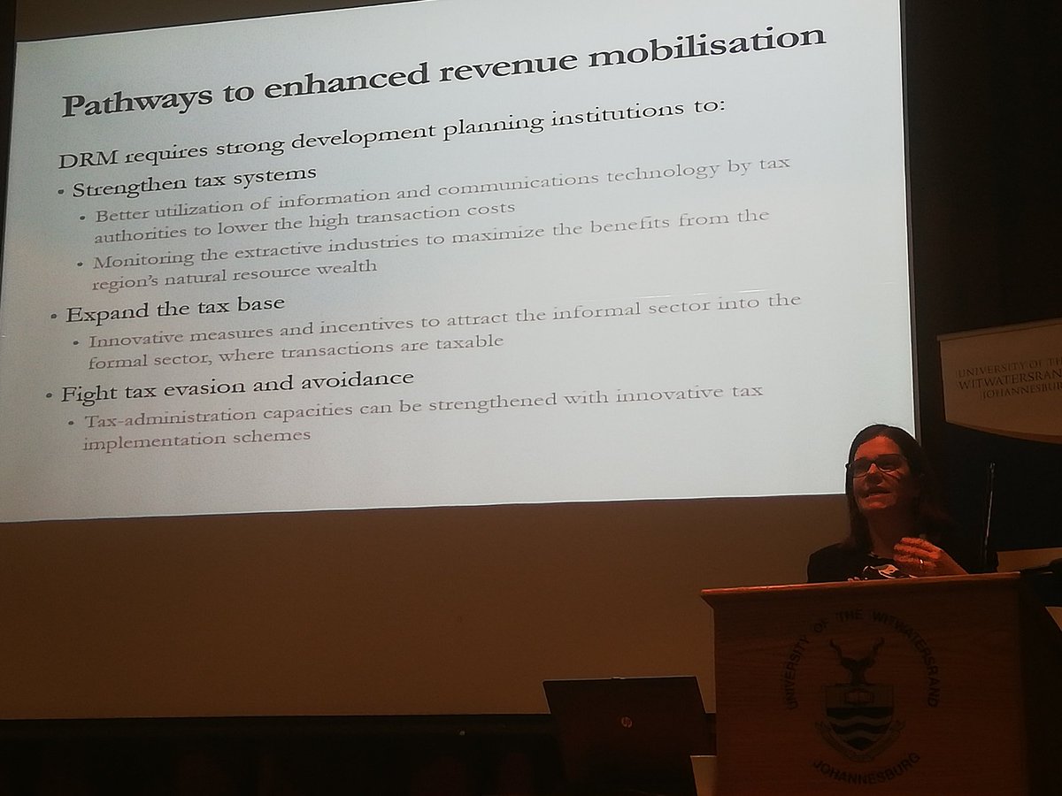 witsbschool's tweet photo. Pathways to enhanced revenue mobilisation:
- Strengthen tax systems
- Expand the tax base
- Fight tax evasion and avoidance
#AREFCONF
#WBSevents https://t.co/NeBDEX0LDO