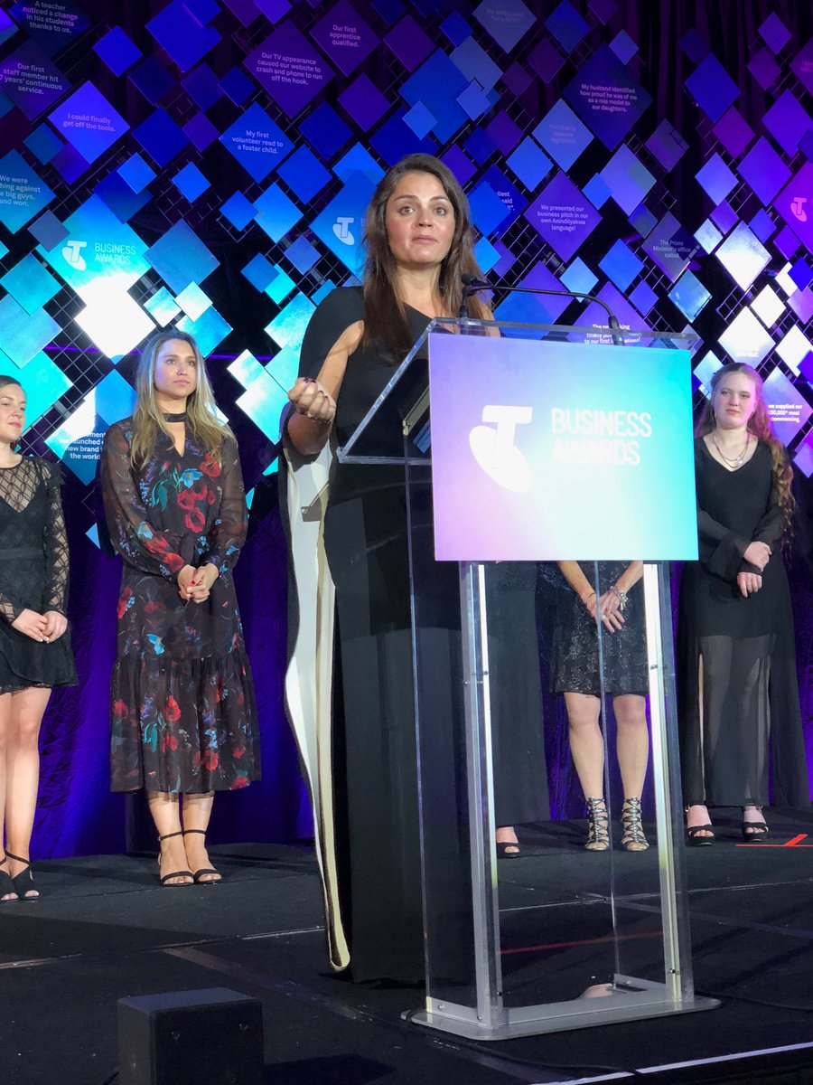 jeznicholas's tweet photo. Flora and Fauna... a fantastic winner of small and succeeding award. A wonderful ethical business.  #telstrabizawards https://t.co/iHJk9EyVIT