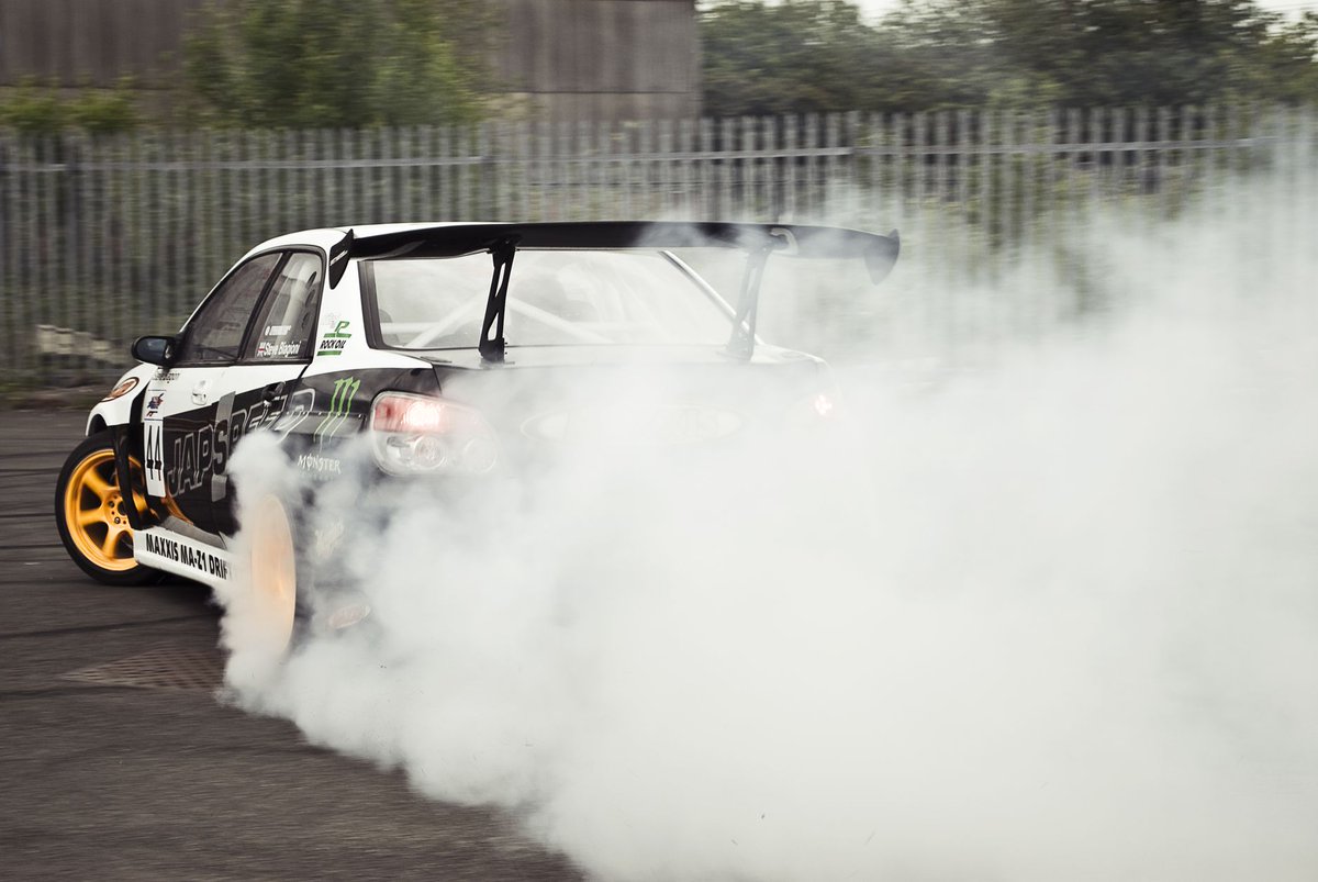 RockOilNews's tweet image. This week's #ThrowbackThursday takes us back to 2011 with the rather special @Japspeed @Maxxis_Tyres @MonsterEnergyUK #subaru with #Toyota 1JZ engine transplant. pIloted by @BaggsyBoyUK #drift #driftin #rockoil