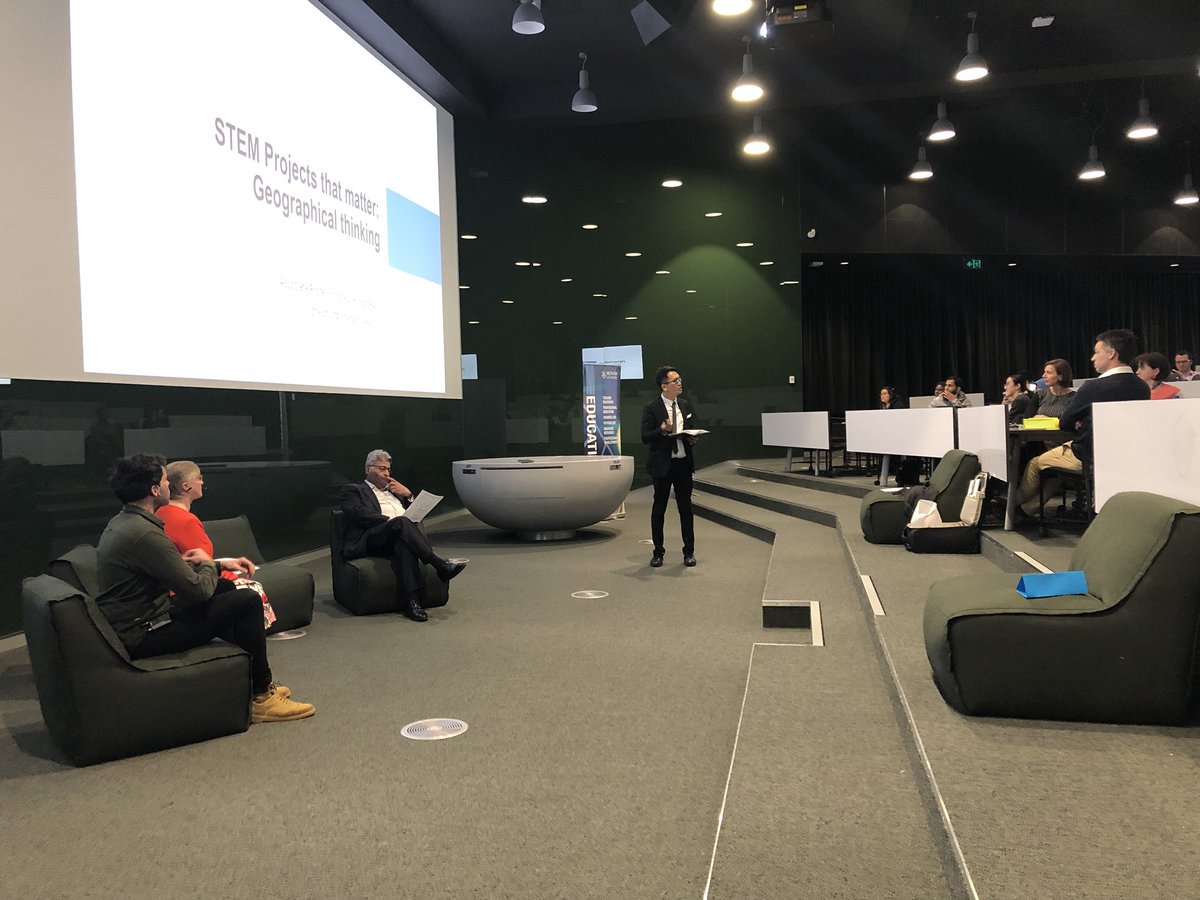 MonashEducation's tweet photo. What a thought provoking session on  culture and STEM. Thanks to all our presenters! 
#STEMeducation https://t.co/gw3o8MYaO9
