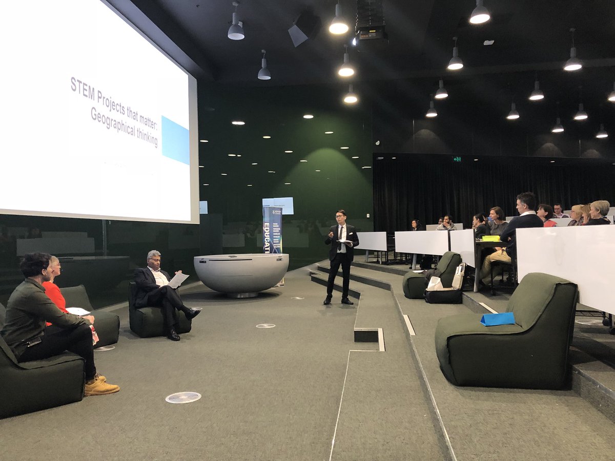 MonashEducation's tweet photo. What a thought provoking session on  culture and STEM. Thanks to all our presenters! 
#STEMeducation https://t.co/gw3o8MYaO9