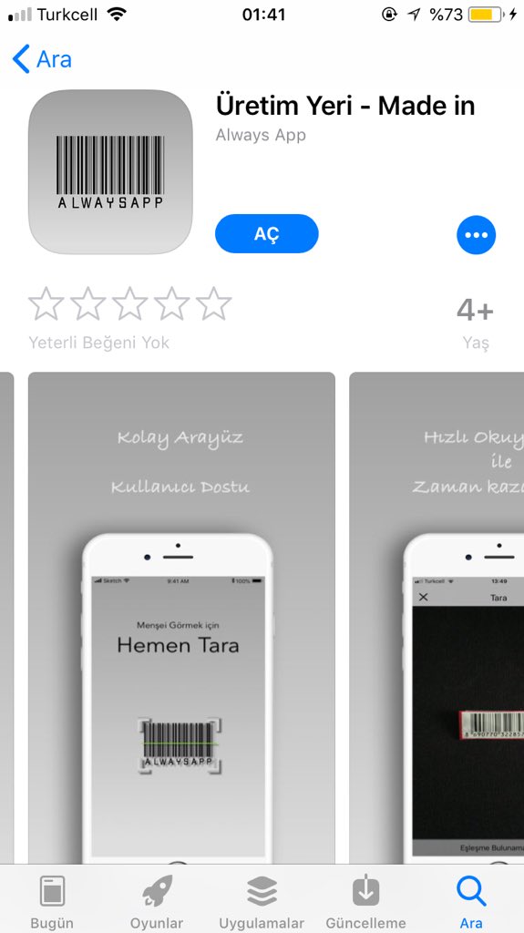 Tünaydın, Yayındayız. #Boykot edilecek ürünleri kendiniz bulun! 

itunes.apple.com/tr/app/%C3%BCr…