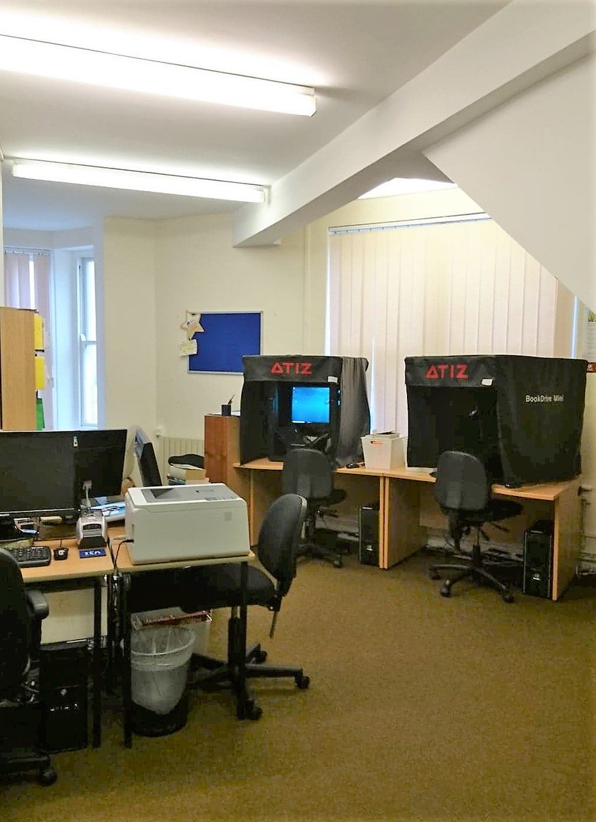 TheSeeingEar's tweet photo. Our new office has opened this week, ready for Book Scanning Volunteers to join us! #nationalaccessiblelibrary #volunteering https://t.co/U5uMEAn6vN