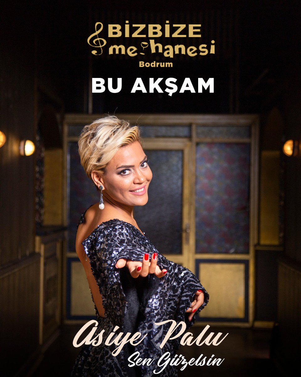 Doyasıya eğlencemizle bu akşam BizBize Meyhanesi'ndeyiz 💃
Tüm dostlarımızı bekleriz ✌️
#AsiyePalu #SenGüzelsin