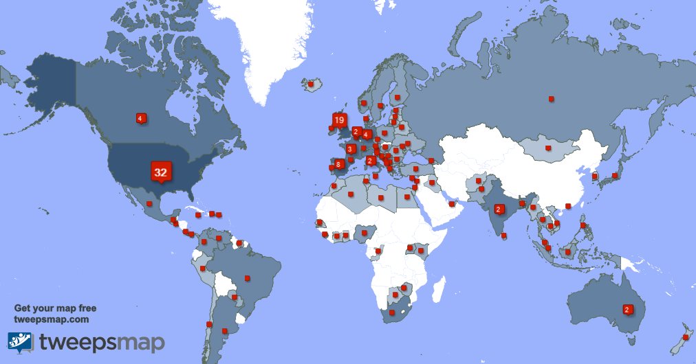Tengo 9 nuevos seguidores, desde Estados Unidos 🇺🇸, y más durante la última semana tweepsmap.com/!walm_DJs