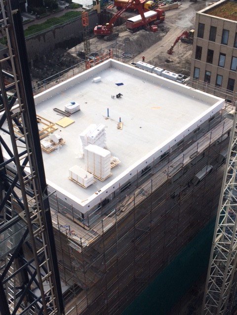 Voor @WaalBouw mochten wij de Dakstand XL elementen leveren voor het werk Xavier Amsterdam.