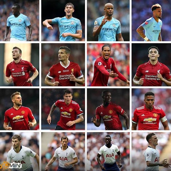 Pick your dream back line from the Top 4.. 🤔