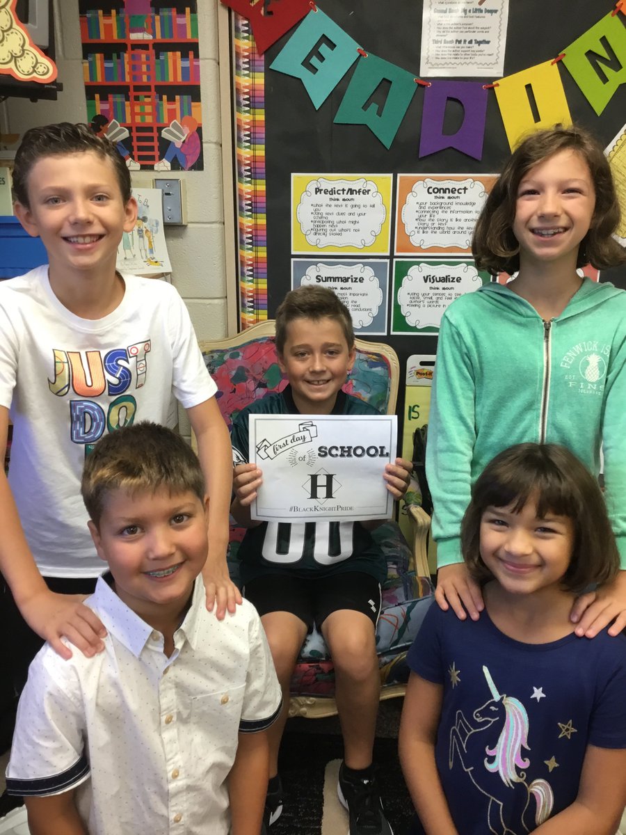 Great first day at CES!  Welcome Back! <a href="/hempfield/">Hempfield SD</a> #BlackKnightPride