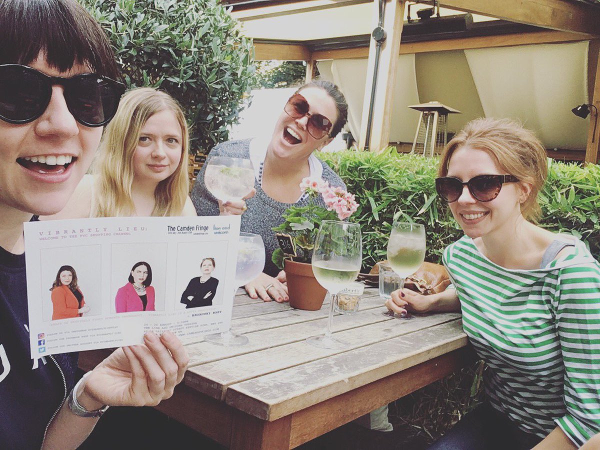 vibrantlylieu's tweet photo. Tomorrow is opening night for the #vibrantlylieu 🌸 gang at @CamdenFringe ! Starting tomorrow until Sunday 26th Aug at the lovely @lionandunicorn at 6.30pm sharp! Tickets are £6 and still on sale at @thecamdenfringe website - https://t.co/d43wF0IZDw #camdenfringe #camden #comedy https://t.co/rIfGa6GchB