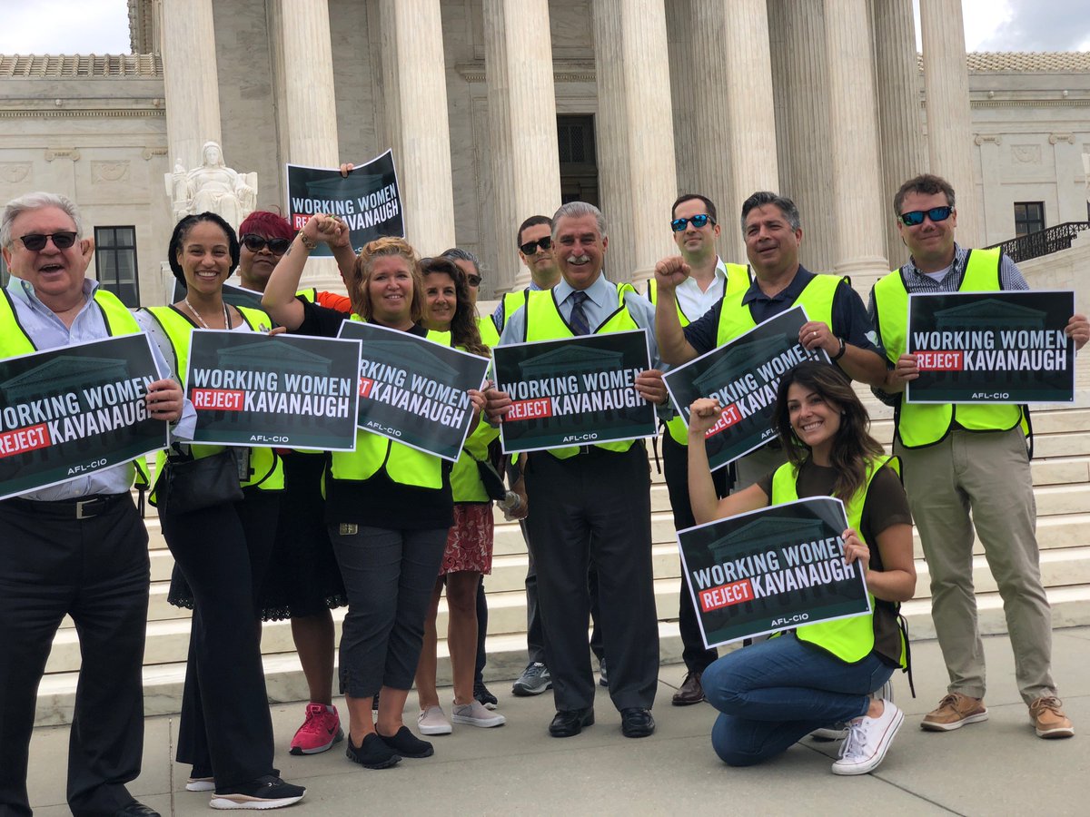 AFLCIO's tweet image. Here's another photo from yesterday!