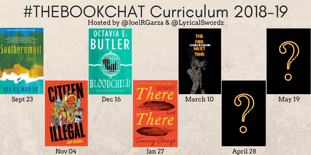 JoelRGarza's tweet photo. This week @Lyricalswordz &amp; I reveal #THEBOOKCHAT curriculum for the year! Book 5 of 7: Join us in March for #JamesBaldwin The Fire Next Time! A masterpiece of American lit. Join us for a year of deliberate reading--for each other &amp; for our Ss! Stay tuned for all titles!🙂📚 https://t.co/gjiDKu04Dv