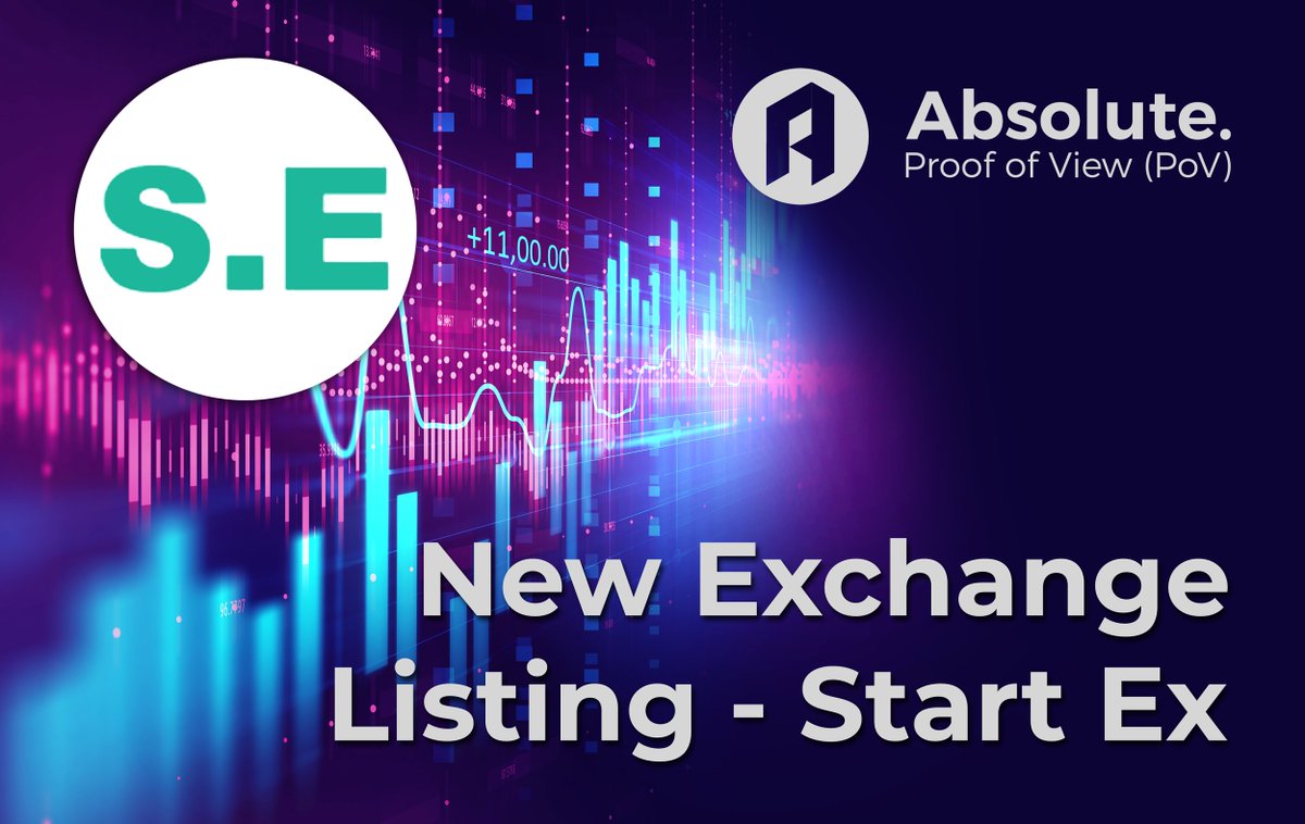 AbsifyMe's tweet photo. We are pleased to announce that #Absolute has been listed on @start_exchange #BTC #GBX #DASH $ABS 

Start Ex: https://t.co/8TlN248Vk2 https://t.co/DqSrMom05U