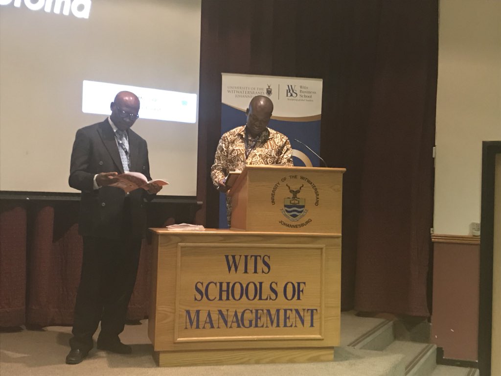review_african's tweet photo. Congratulations to Lydia Kwoyiga for her paper tittled: “Institutional Analysis of Groundwater for Dry Season Irrigation in the North East Ghana” for winning the inaugural AK Fosu Award.
#arefconf @witsbschool https://t.co/j8eIloqrN6