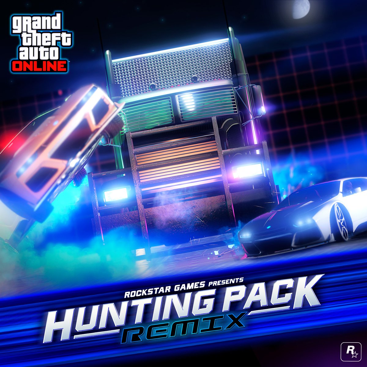 RockstarGames's tweet photo. Get Double GTA$ &amp; RP in the brand new Hunting Pack Remix mode 

Also, Nightclub owners earn a 2X Boost in Nightclub Popularity from club management missions.

Plus get 30 – 40% discounts on select super, sports and weaponized vehicles and aircraft. 
https://t.co/heJMtZT7T2 https://t.co/vASjtilncY