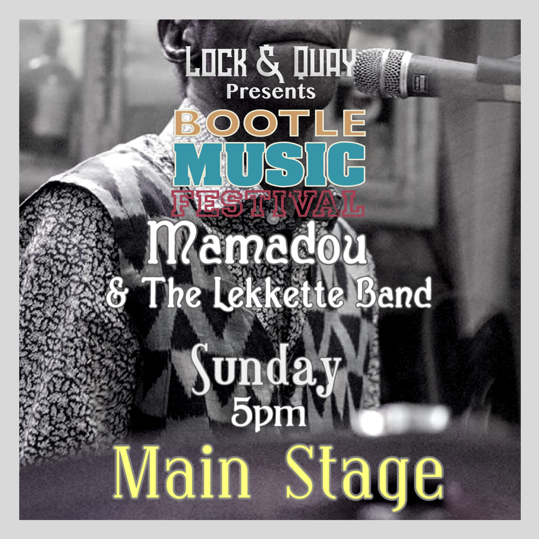 One of a boss Bootle line-up! #mamadounandthelekette #Senegalese #Mbalax #Salsa #Jazz #reggae #bootlemusicfestival #BankHolidayWeekend eventbrite.co.uk/e/bootle-music… … …