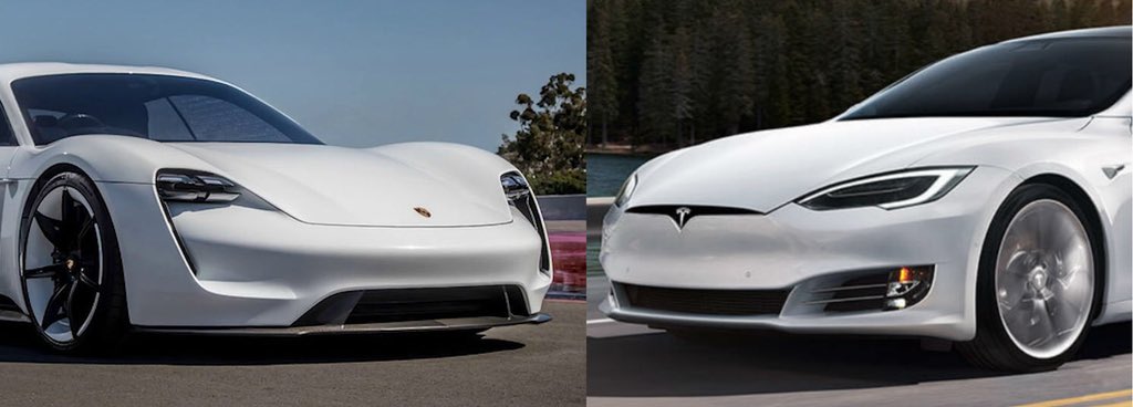 Allt Om Tesla Auf Twitter Porsche Taycan Vs Tesla Model S