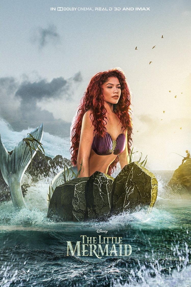 Poster showing Zendaya as Moana in Disney's live-action remake isn't real