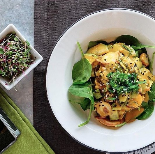 Our Spicy Octopus salad is taking over today, and we’re loving it😍 Are you an Octopus fan?