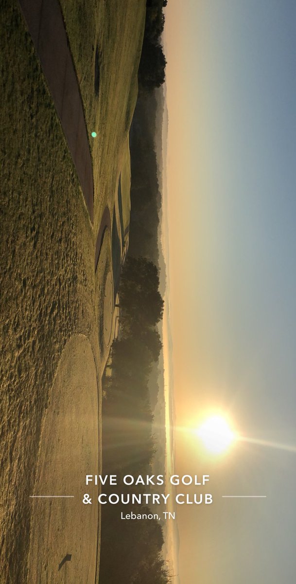 mclemore_super's tweet photo. Enjoying the 56 degree morning!  Almost there!  @fiveoaksgcc https://t.co/17gkD73cUH