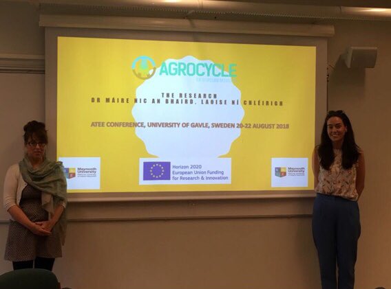 BioBeo_EU's tweet photo. #AgroCycleKids sharing the work of @AgroCycle_EU with teacher educators at #ATEE2018 #Gavle #froebel #maynooth #teachereducation #molfeasa #circulareconomy https://t.co/m0jZyDHGWR