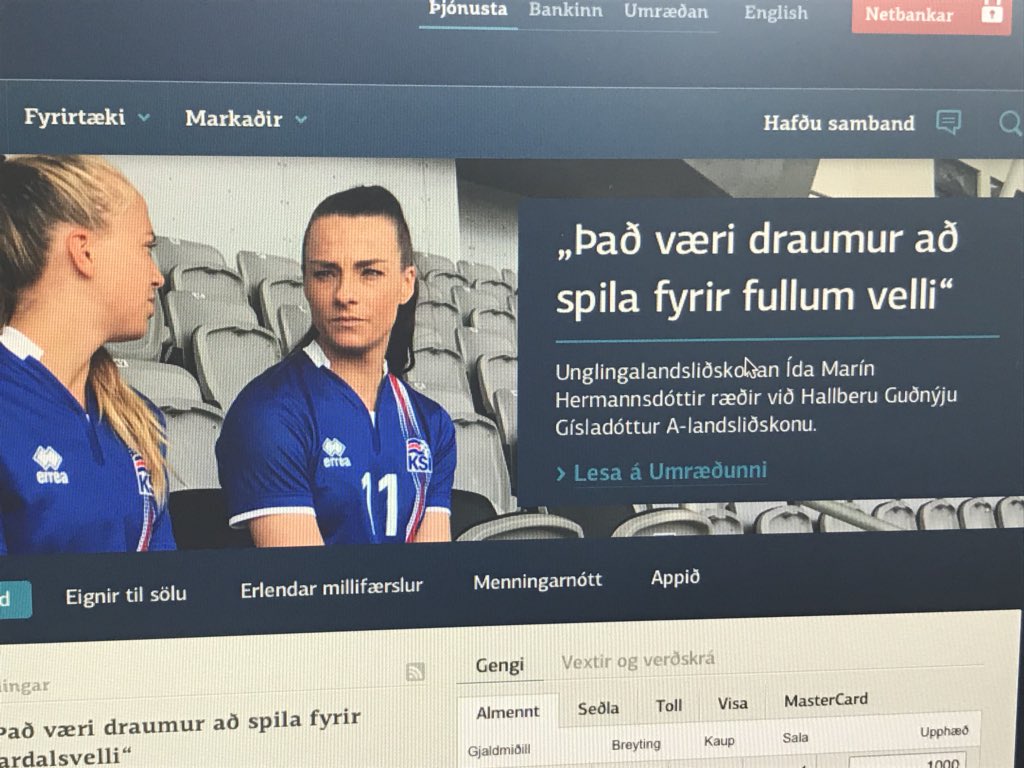 Eigum við ekki að láta drauminn rætast hjá stelpunum og fylla Laugardalsvöllinn á móti þýskalandi 1.sept. 6.000 miðar þegar farnir! #FyrirIsland #fotboltinet
