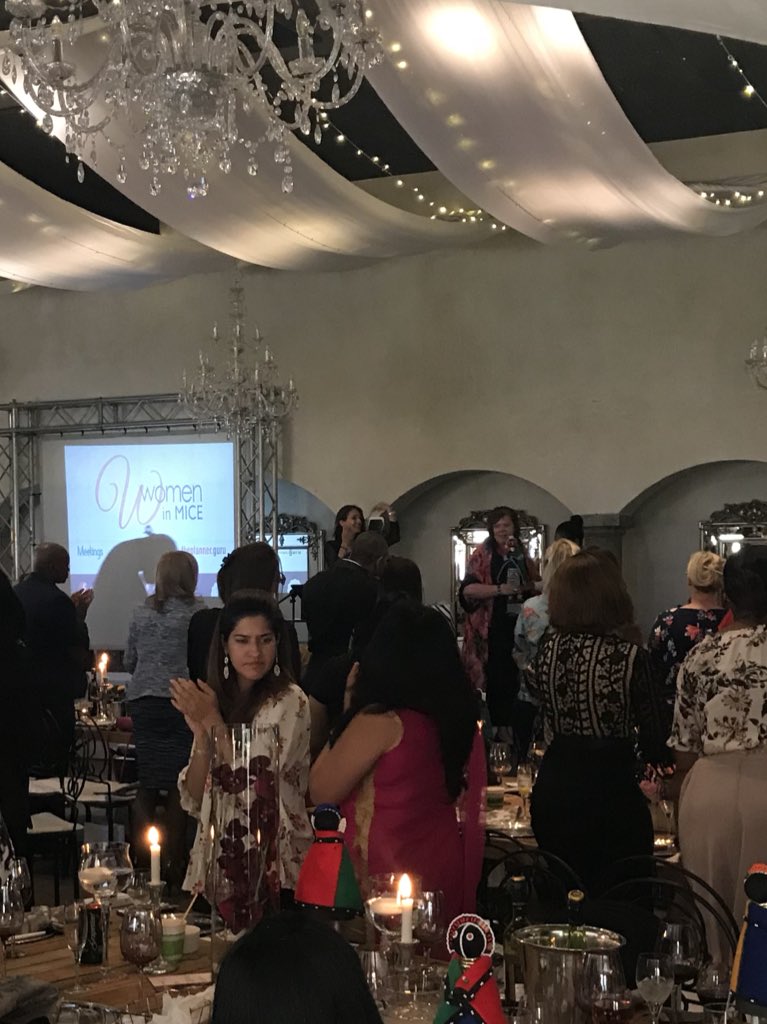 Standing ovation for Amanda Kotze Nhlapo - winner of the #40WIM lifetime achievement award 💜