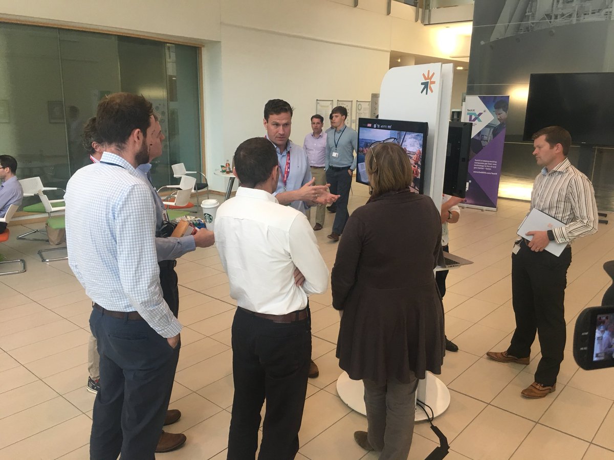 RT @theogtc: .<a href="/TenzorGEO/">TenzorGEO</a> drawing crowd at the @BP_plc customer showcase event.

#TechX #Pioneers #Innovators #Entrepreneurs #Technology #UKCS #TechTuesday