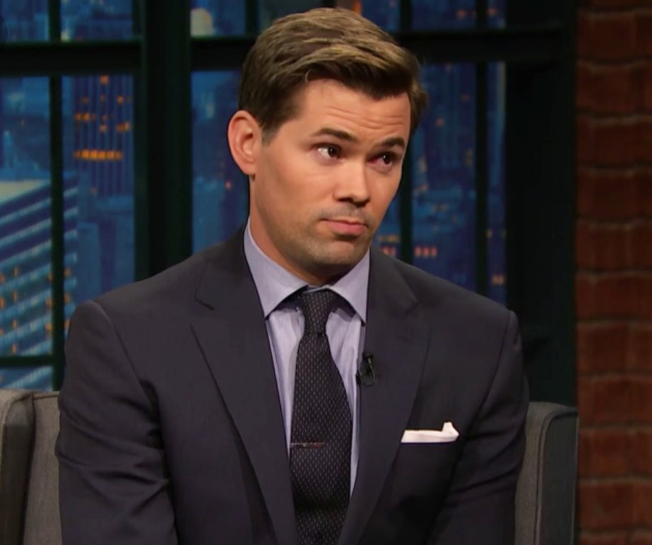 Quick reminder: It is Andrew Rannells birthday today. Have a good day!! Happy Birthday to this iconic bean 