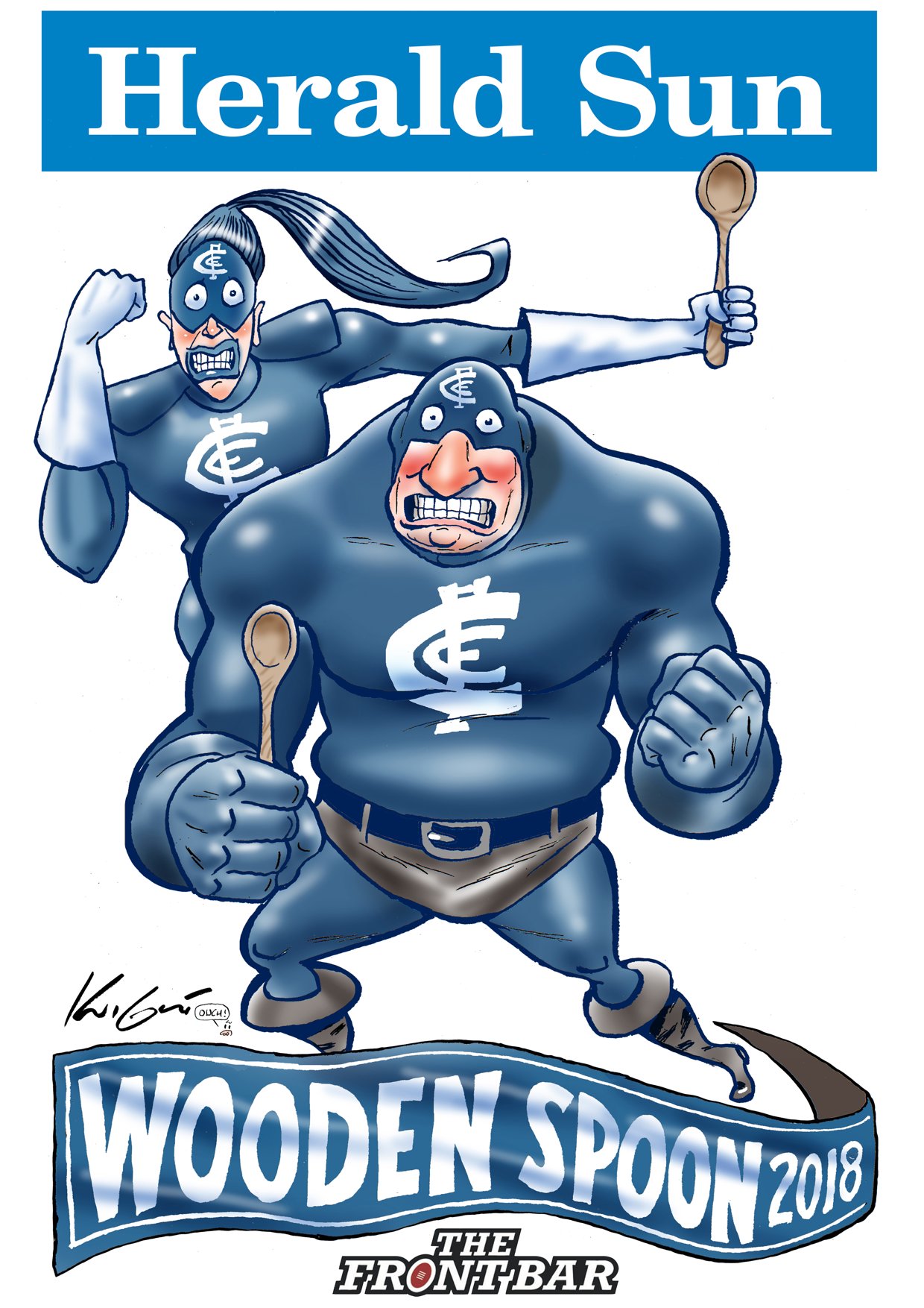 The Front Bar on Twitter "Here it is! Our official wooden spoon poster