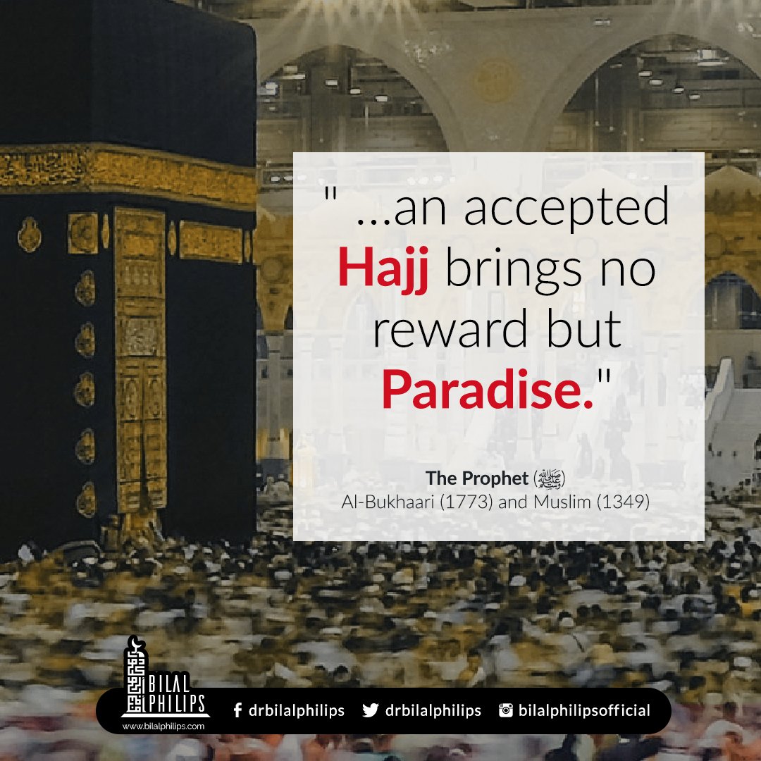 DrBilalPhilips's tweet photo. May Allah bless our efforts to perform Hajj. Ameen
#Muslims #Islam #life https://t.co/do18RRj1Rv