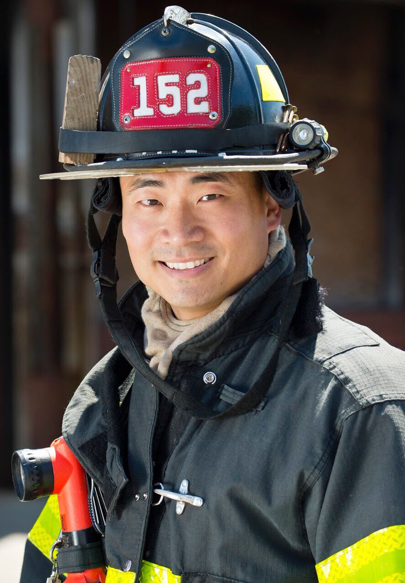 joinFDNY's tweet photo. Take a few minutes today to meet another one of our heroic members. His name is Ronald Shen and he serves at #Ladder152 in #FreshMeadows. Read more at https://t.co/kB9khoslQr. https://t.co/wjkWTlWbtl
