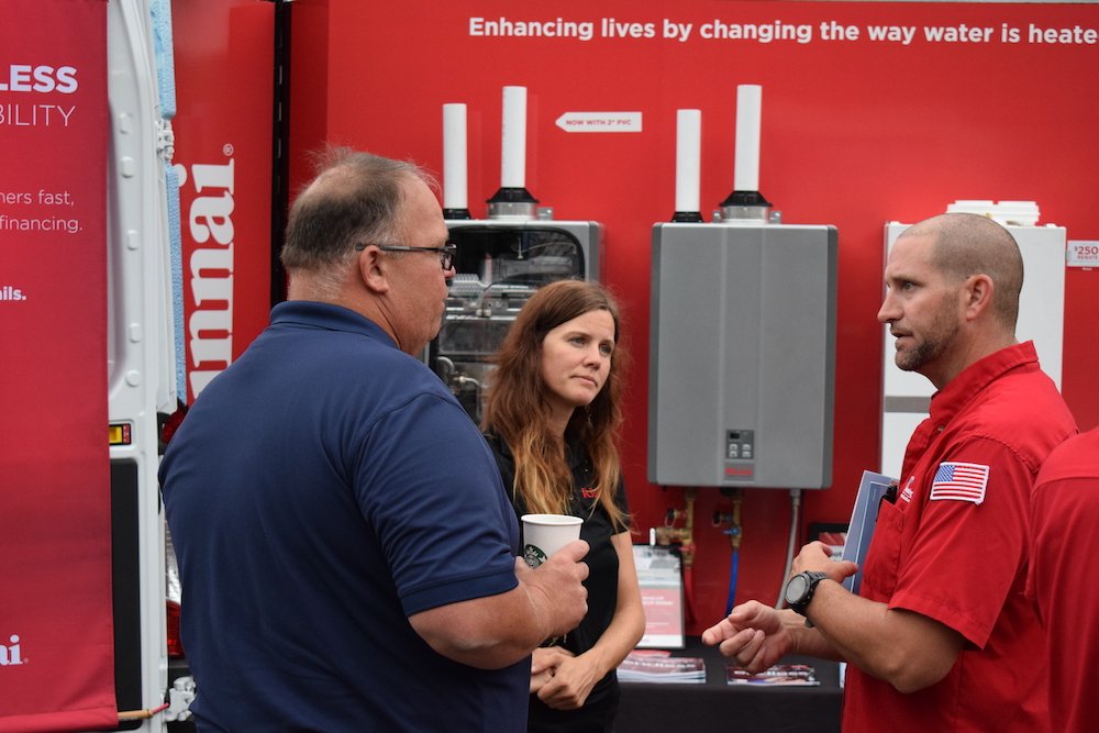 h2o_maestro's tweet photo. We had personal training from Rinnai over their new line of Tankless Water Heaters. Learn what we can do for your home at https://t.co/f4ABTJwRT1 https://t.co/PL7N3qWTG1