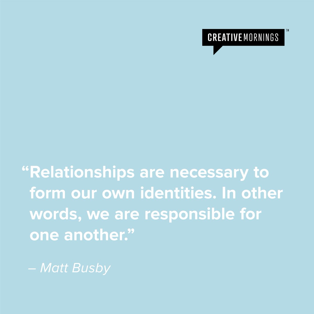 ☕ Coffee. Culture. Community. Matt Busby has been a part of @thecamphouse, one of Chattanooga’s first Third Wave coffee shops. In this @Chattanooga_CM, Matt Busby of considers our responsibility to each other and to the places we share: bit.ly/2MnFdr6

#creativemornings