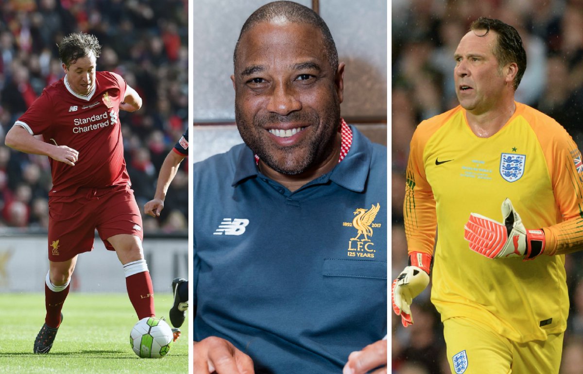 John Barnes David Seaman Robbie Fowler Razor Ruddock Itv Football