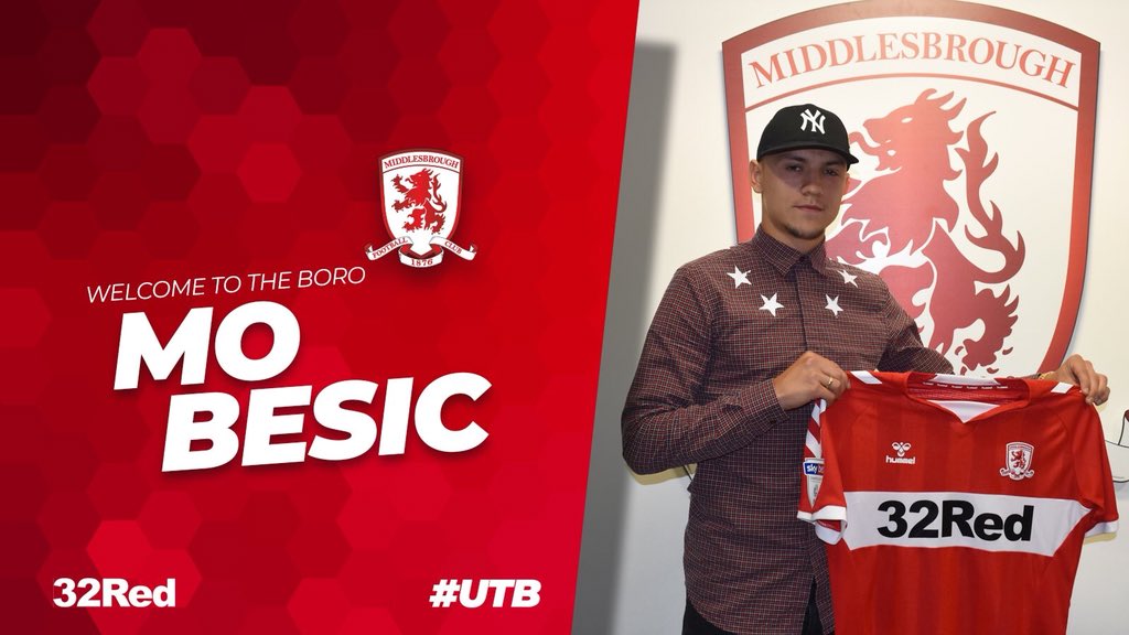 EverythingMFC's tweet photo. BREAKING: Mo Besic is back! The Bosnian midfielder has rejoined Boro on a season-long loan deal.

(📸 via @Boro) https://t.co/RNT72Nvvvk