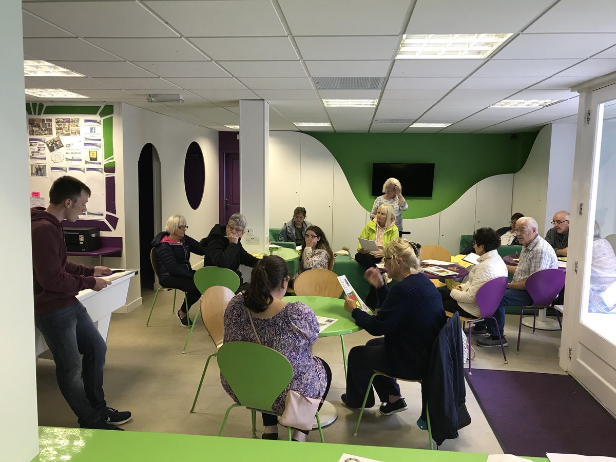 Dan Roberts, Chair of <a href="/CybiEvents/">Cybi Events</a> conducting the Health, Safety and Security briefing ahead of Monday’s Open Air Cinema. Supported through the #LocalConversation it’s great to see local people in control