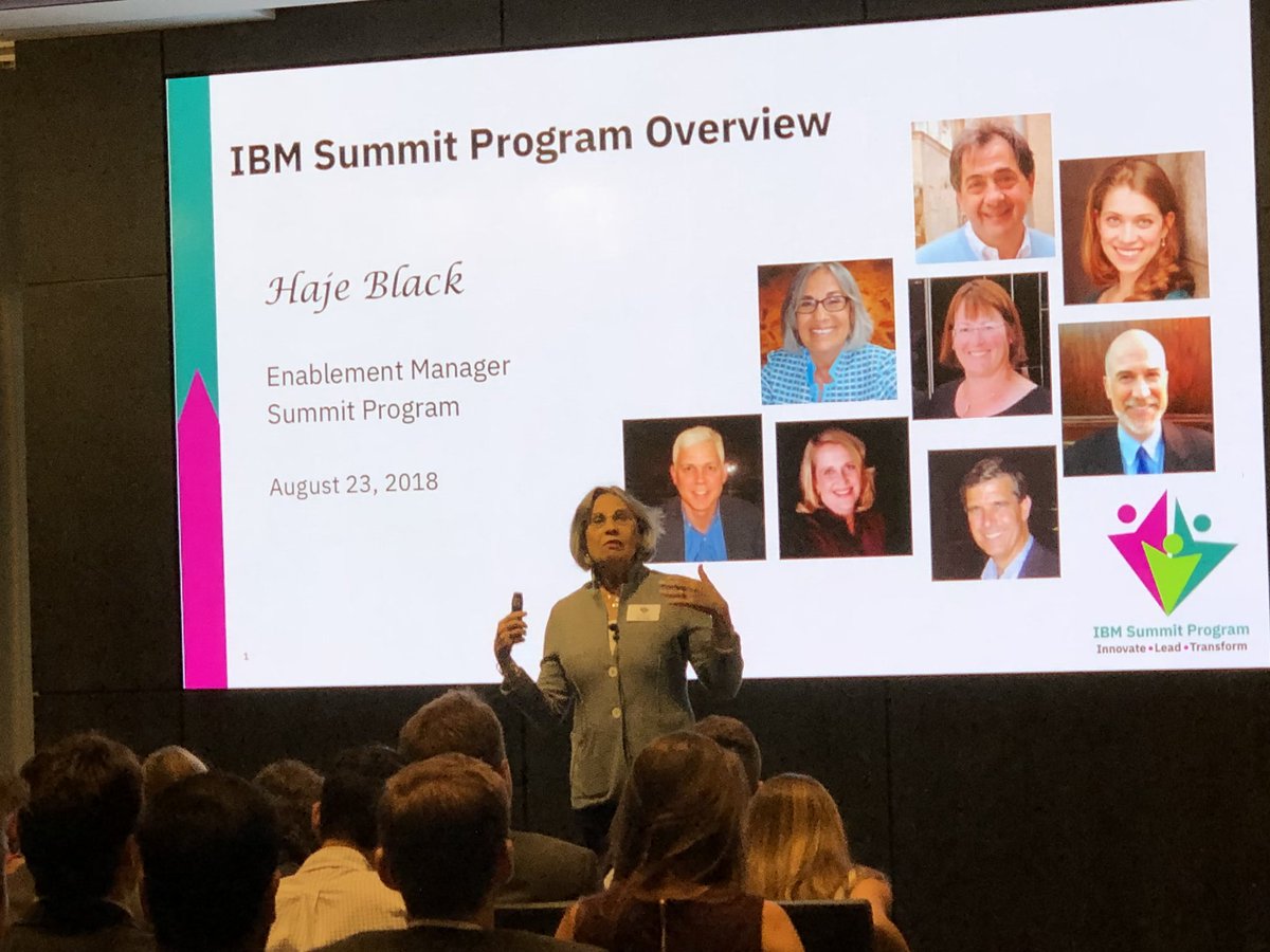 martyhoran144's tweet photo. โ#Learning is a function of #education plus #reflection.โ Haje Black kicking off orientation day 2 for #IBMSummitProgram. #adulting #New2Blue #IBMers #innovation #leadership #transformation https://t.co/f04FNbB7uk