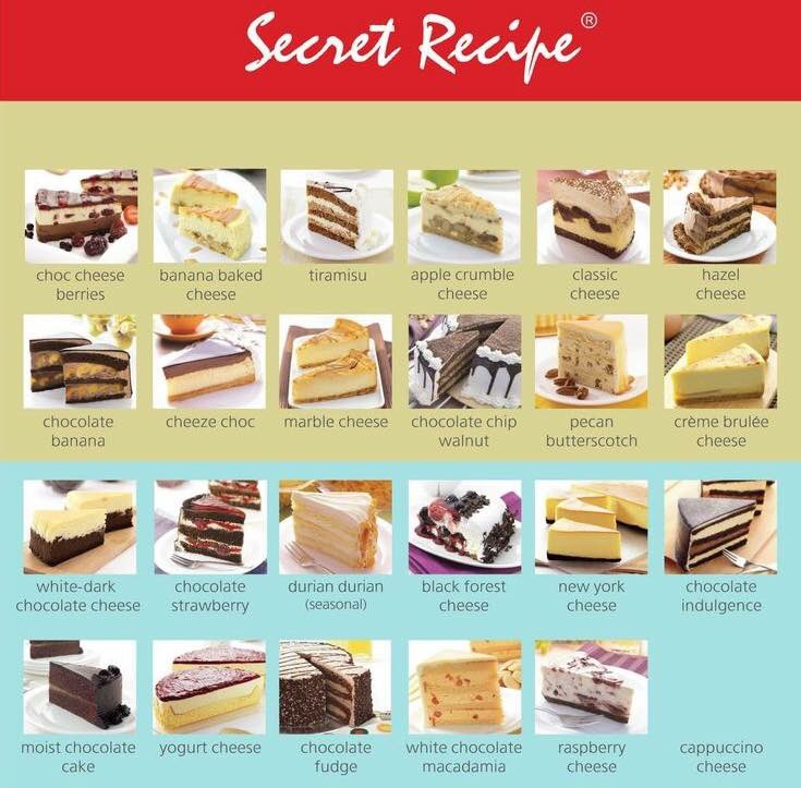 Suko Jalan On Twitter Pada 31 Ogos Ni Secret Recipe Buat Promotion 61 Untuk Slice Cakes Guys Satu Cake Harga Dalam Rm3 15 Je Murah Kan Jangan Lupa Dari Jam 12 Tengahari Sampai 5